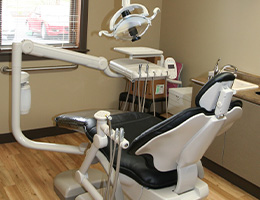High tech dental treatment room